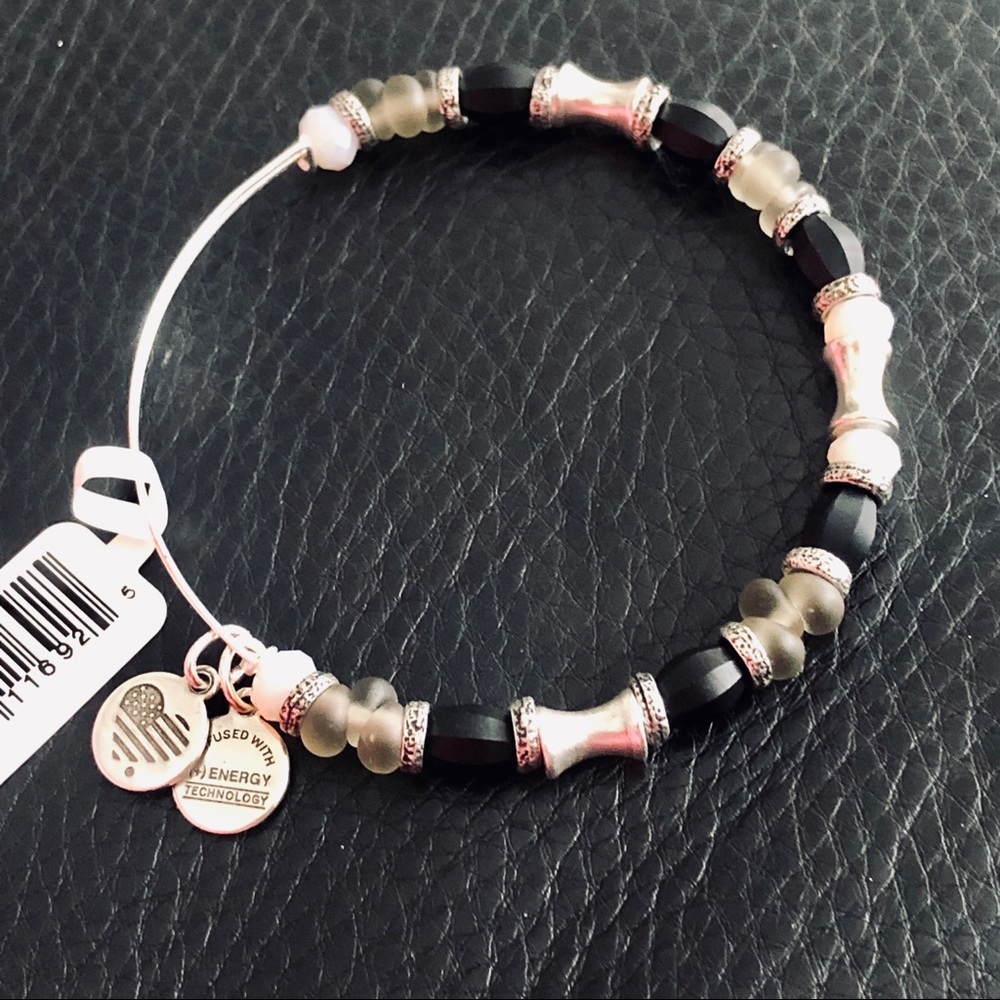 Alex and Ani Bangle Beaded Charm Bracelet